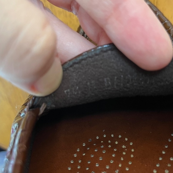 SAS Simplify Everyday Loafer Brown Croc Lightweight Slip On Moccasin, Size 7.5 M - Picture 11 of 11